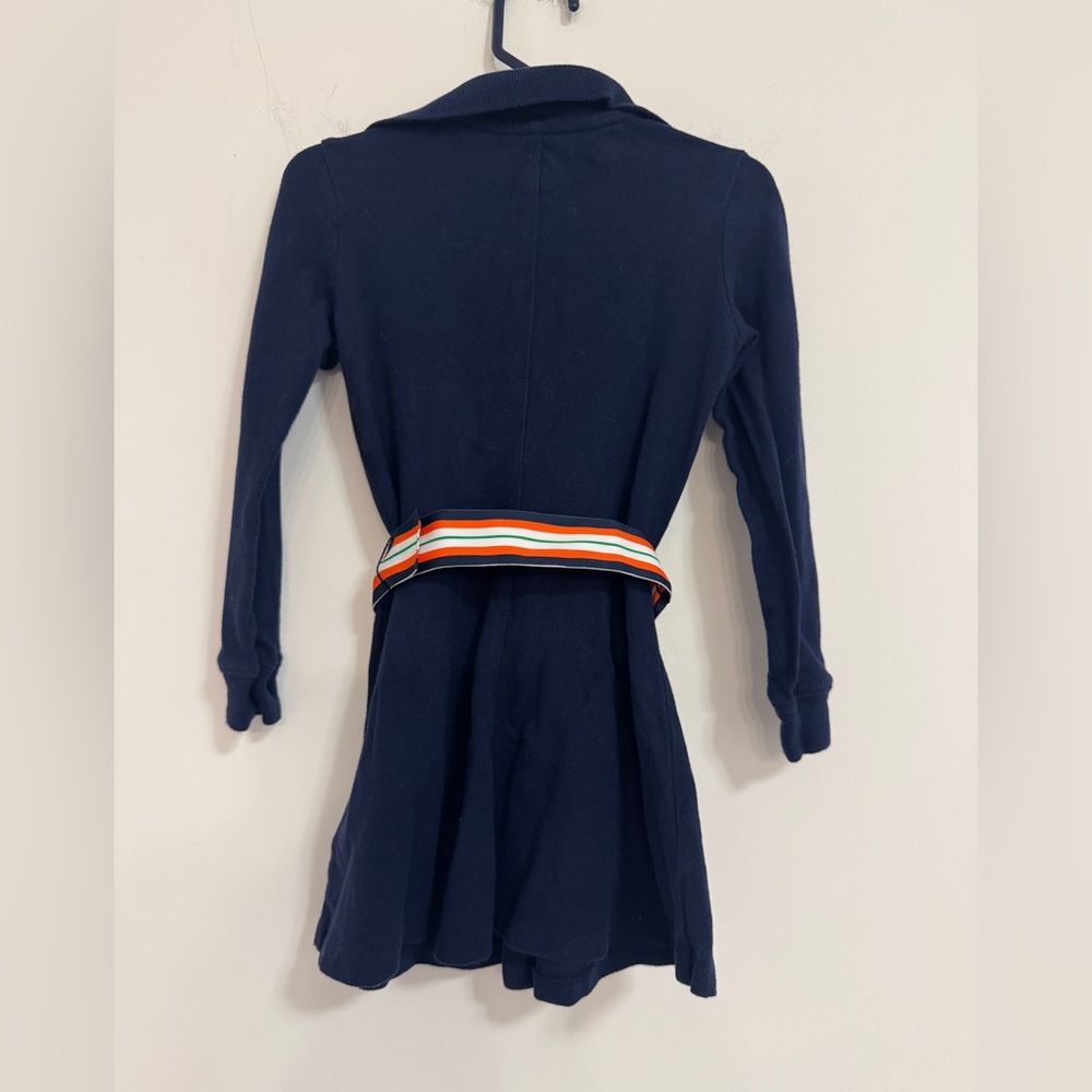 Ralph Lauren Navy Kids Dress with Belt - Picture 4 of 4
